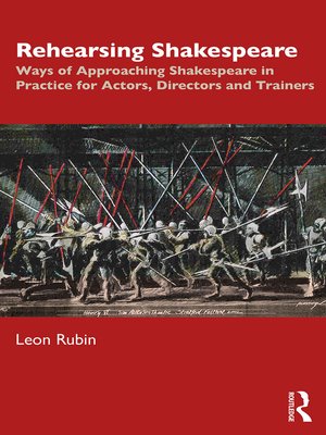 cover image of Rehearsing Shakespeare